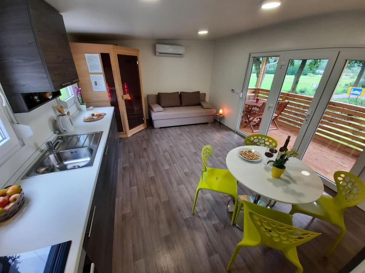 Chalet And Apartment Zonir With Sauna Kobarid Exterior photo