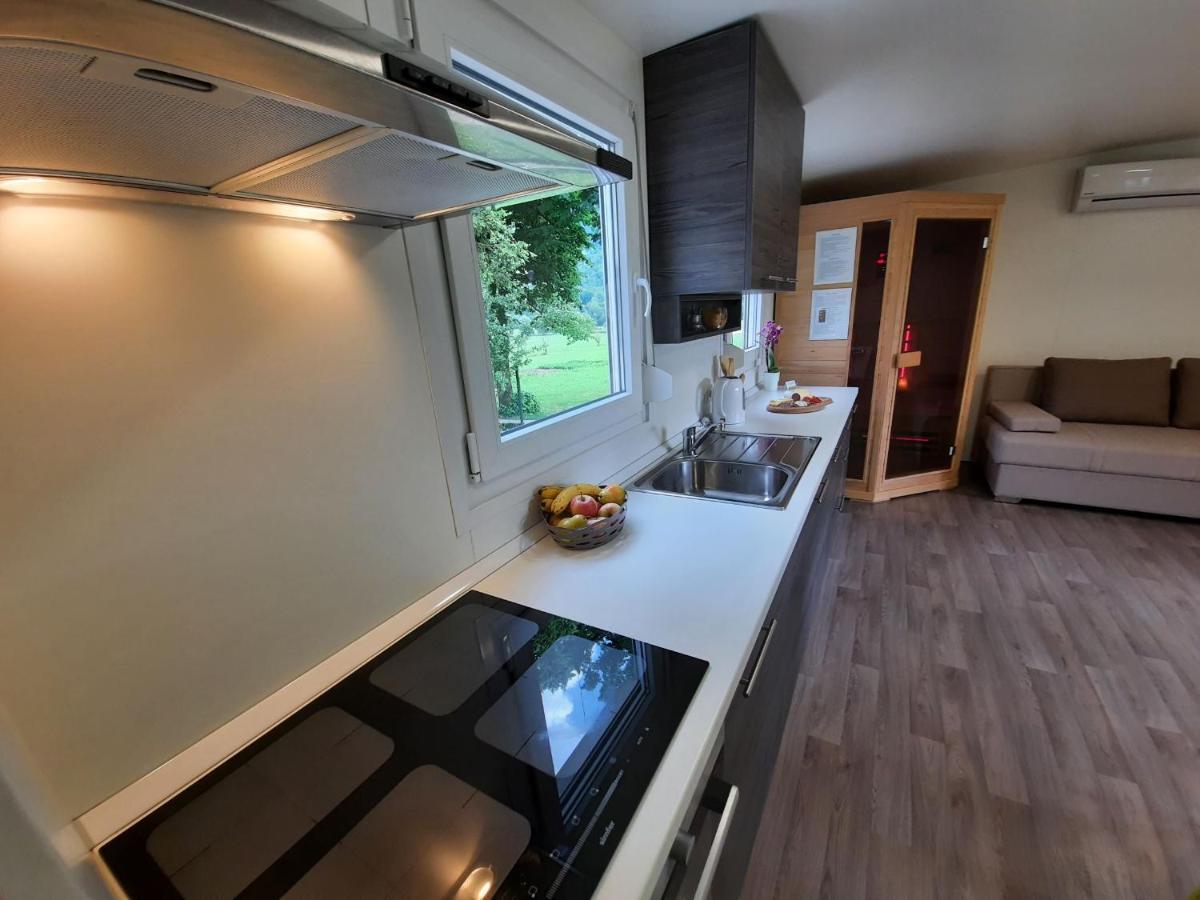 Chalet And Apartment Zonir With Sauna Kobarid Exterior photo