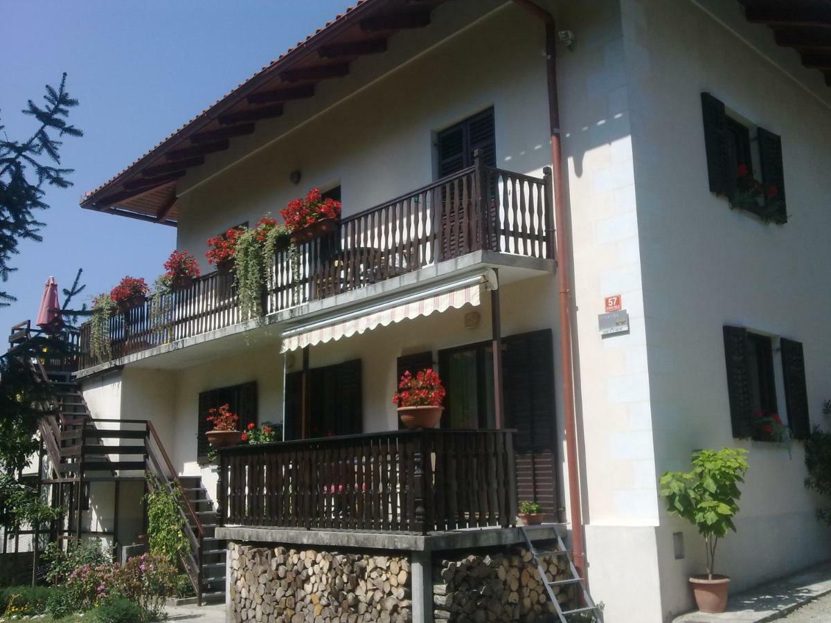 Chalet And Apartment Zonir With Sauna Kobarid Exterior photo